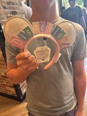 2026 NWT Disneyland Marquee Ear Headband